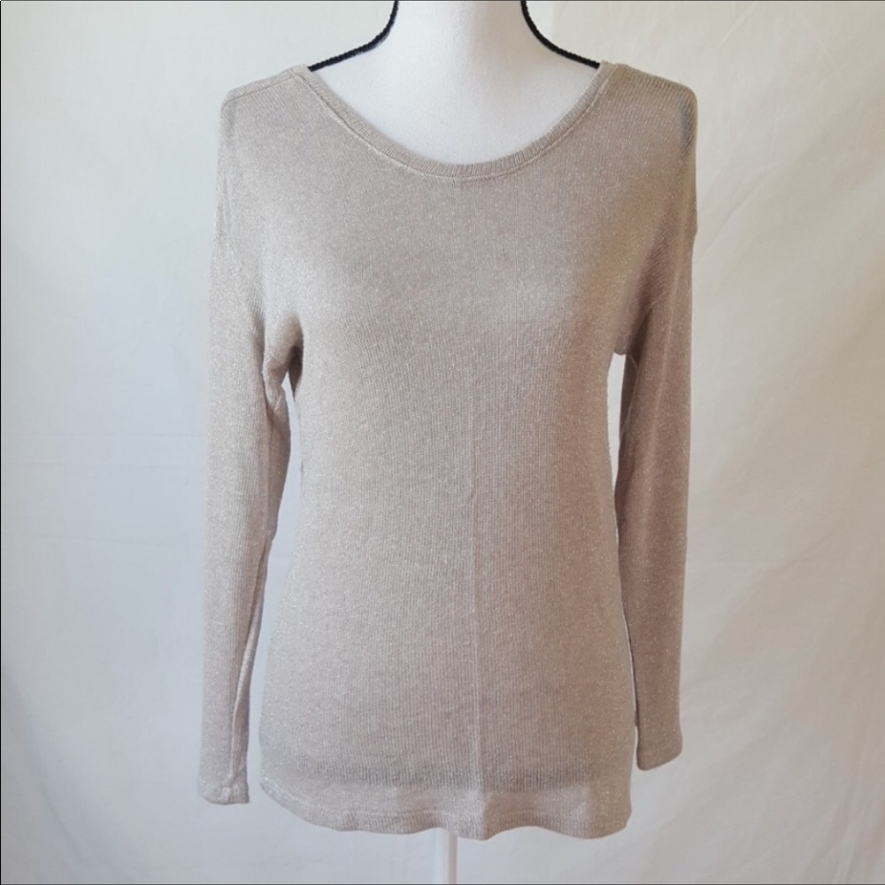 Beautiful Red Haute Sweater. Low back line.